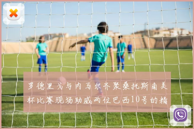 罗德里戈与内马尔齐聚桑托斯南美杯比赛现场助威两位巴西10号的精彩时刻